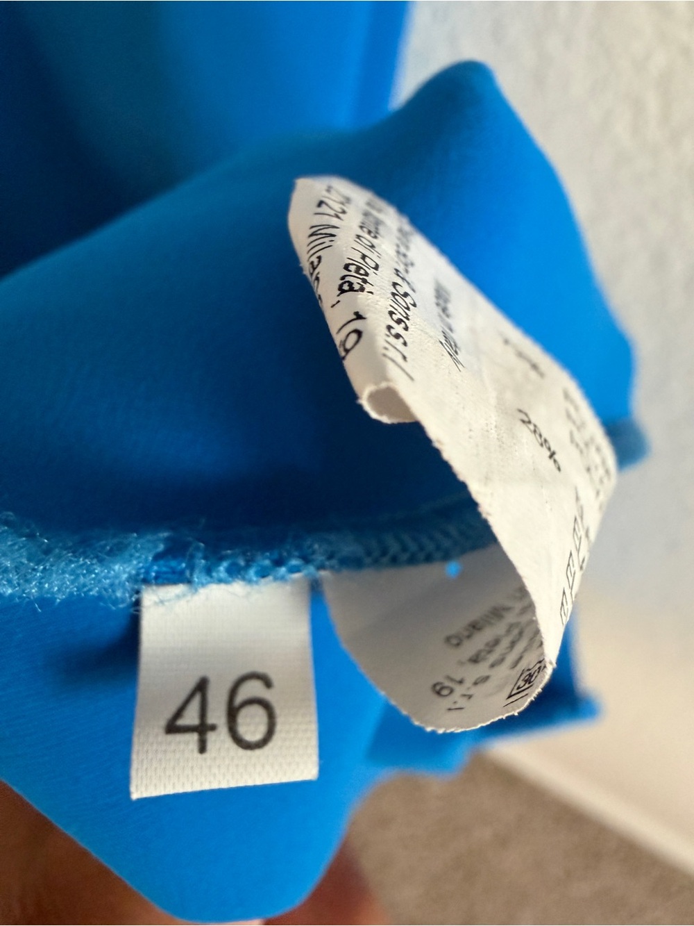 Chiara Boni Blue Gown IT size 46 US size 10 US size medium - Picture 12 of 14
